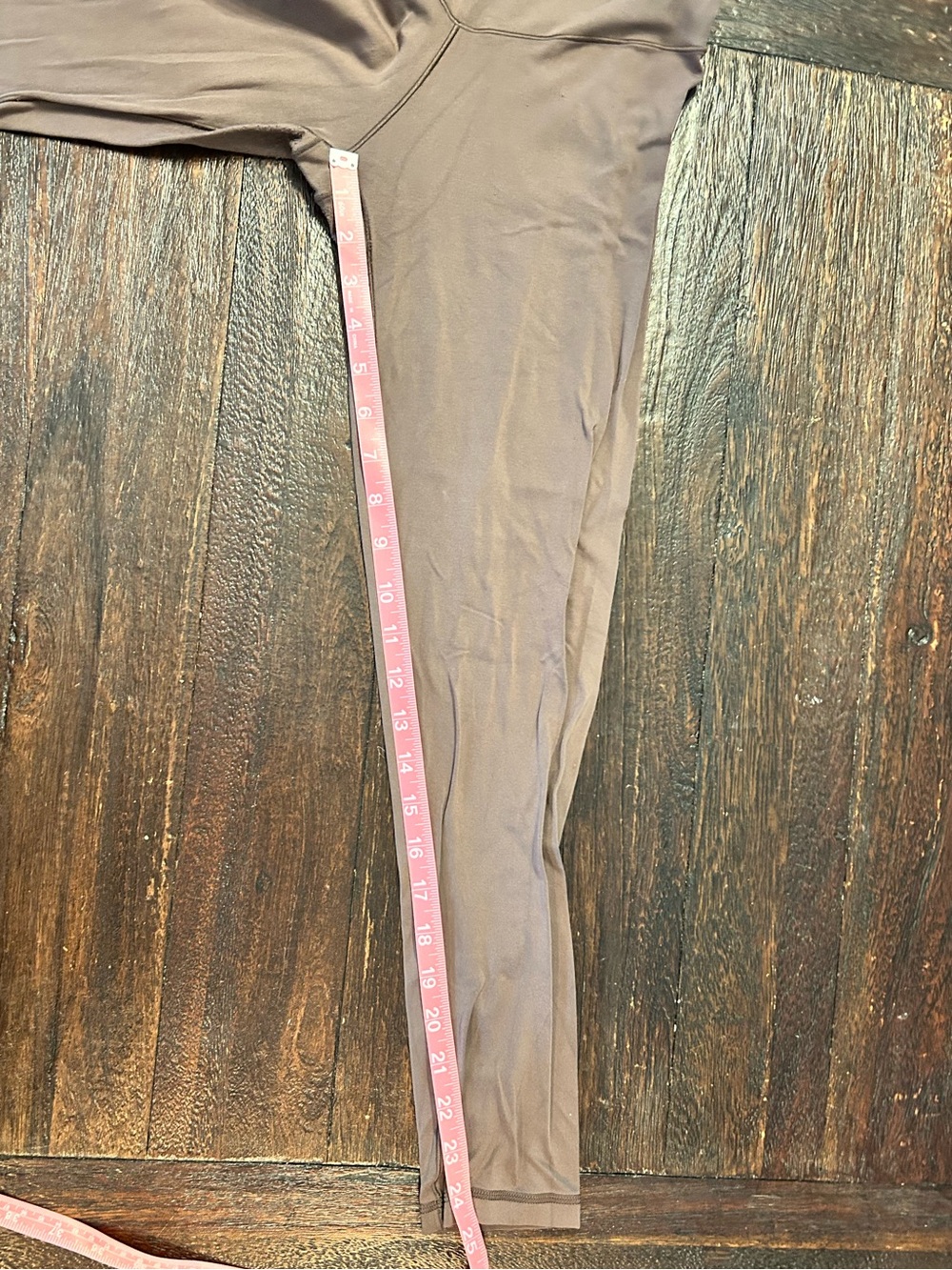 aerie Chill Play Move - Taupe Brown High-Rise Leggings - Picture 5 of 7